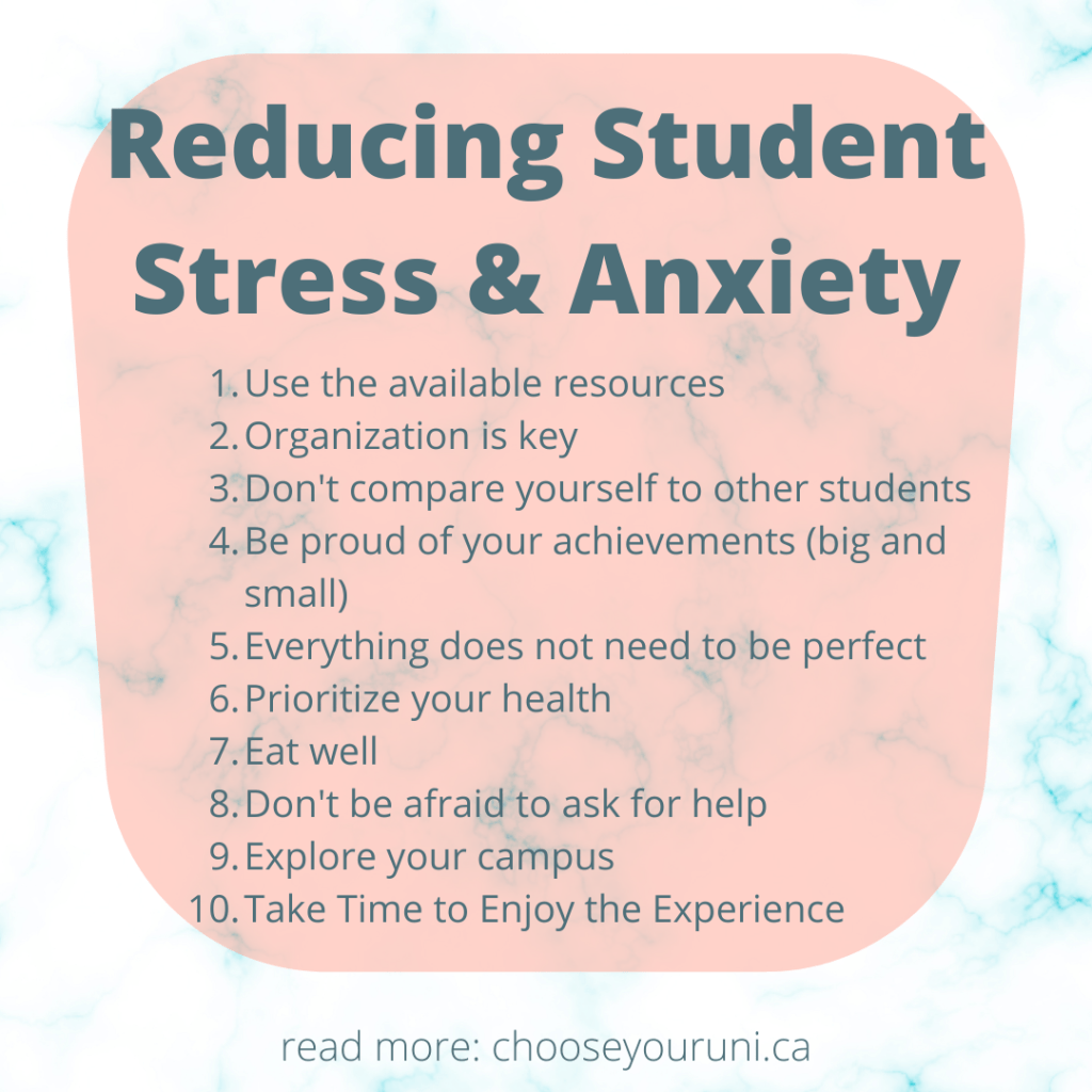 Best Methods for Dealing with Student Stress & Anxiety Choose your uni